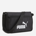 Спортивна сумка крос-боді через плече жіноча тканинна Puma Base Crossbody Bag 09134601 Чорна (4067983510083)