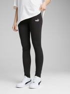 Legginsy sportowe damskie Puma Ess Small No.1 Logo Leggings 68242201 XS Czarne (4067983478383)