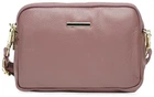 Жіноча шкіряна сумка Borsa Leather натуральна шкіра бежева 54480
