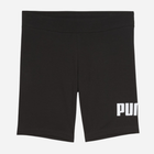 Спортивні велосипедки жіночі Puma Ess No.1 Logo 7 Short Leggings 68243201 XL Чорні (4067983476730)