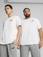 Футболка бавовняна довга чоловіча Puma Ess Small No.1 Logo Tee 68253402 2XL Біла (4067983300837)