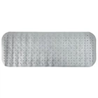 Килимок у ванну кімнату на присосках MGZ-0901(Grey) 35х95 см
