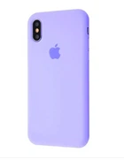 Чехол Premium Silicone Case Full для iPhone Xs Max light purple