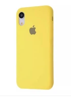 Чехол Premium Silicone Case Full для iPhone Xr yellow