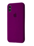 Чехол Premium Silicone Case Full для iPhone X/Xs purple