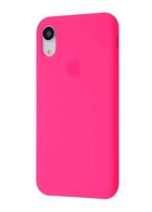 Чехол Premium Silicone Case Full для iPhone Xr bright pink