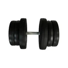 Гантель наборная композитная в пластиковой оболочке Rock Pro-R 21,5 кг NE-PL-R-021