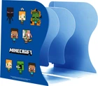 Подставка для книг YES Minecraft раздвижная Синяя (470492) (5056574401441)