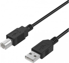 Kabel Winner Group, USB Type-A to USB Type-B 1.5m Black (8591194105487)