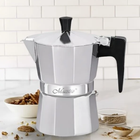 Кавоварка алюмінієва гейзерна Maestro 450мл (MR-1666-9) срібна