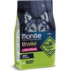 Сухой корм Monge Dog Bwild Low Grain С кабаном