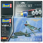 Model do skladania Revell ME262 + P51B skala 1:72 (4009803637112) (955555908305061) - Outlet