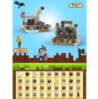 Конструктор для детей Minecraft на магнитах, 128 деталей [X114]
