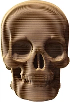 3D пазл-конструктор Cartonic 3D Puzzle Skull Картонный (CARTSKUL)