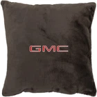 Подушка декоративная Evatech GMC Коричневая с вышивкой 35х35 см (MPCSSZV070)