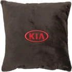 Подушка декоративная Evatech Kia Коричневая с вышивкой 45х45 см (MPCSHZV053)