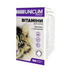 Вітаміни UNICUM premium для котів Бреверс з часником 100 табл. 50г
