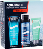 Набір для чоловіків Biotherm Homme Aquapower Крем для обличчя зволожувальний 20 мл + Піна для гоління 50 мл + Гель для душу 40 мл (3660732068616)