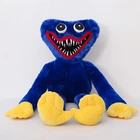 Мягкая игрушка Huggy Wuggy 80 см – большой объятий с липучками Синяя