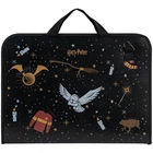 Портфель пластиковий А3+ на блискавці з ремнем Harry Potter KITE hp24-411-2