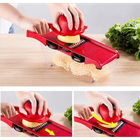 Мультислайсер Овощерезка для овощей и фруктов Slicer c контейнером 6 in 1 Красный (724SVSHRZK) TIN66