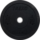 Tarcza olimpijska Trexo TRX-BMP025 25 kg Black (5904823009750)