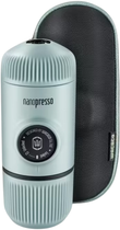 Еспресо-кавоварка портативна Wacaco Nanopresso з чохлом Блакитна (WNANOBLUE)
