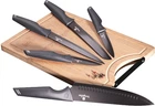 Набор ножей Berlinger Haus Metallic Line Carbon Pro Edition с доской 6 предметів (BH 2831)