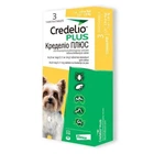 Таблетки Credelio Plus (Кределіо Плюс) від бліх та кліщів та гельмінтів для собак 1.4-2.8 кг 3 шт.