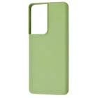 Чохол силіконовий VVave Premium Colorful Silicone Case (TPU) для Samsung Galaxy S21 Ultra (G998B) mint gum
