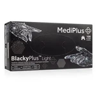 Нітрилові рукавички MediPlus BlackyPlus Light, розмір M, чорні, 100 шт