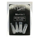 Верхні форми для нарощування Teysha Mix 4in1