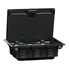 Напольный лючок Schneider Electric Unica System+ пластиковый 8 модулей (L) (INS52124)