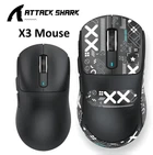 Игровая беспроводная мышь Attack Shark X3 Black