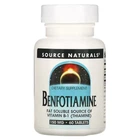 Бенфотиамин Source Naturals Benfotiamine 150 mg, 60 таблеток