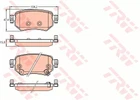 Комплект гальмівних колодок MAZDA 6, TRW (GDB3632)
