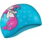 Шапка для плавания KIDDIE Mermaid 1784 Aqua Speed 142-Mermaid, голубой, OSFM