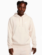 Худі утеплене чоловіче Nike M Nsw Club Hoodie Po Bb BV2654-104 L Бежеве (197596952803)