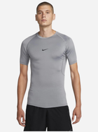 Спортивна футболка чоловіча Nike Pro FB7932-084 XL Сіра (196608740261)