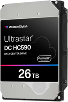 Жорсткий диск Western Digital Ultrastar DC HC590 26TB 7200rpm 512MB WUH722626AL5204 3.5" SAS3 (0F59375)