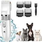 Акумуляторна машинка для груммінгу стрижки домашніх тварин собак та кішок Geemy GM-634 Pro