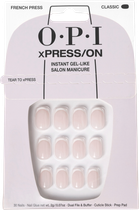 Набір штучних нігтів Opi Xpress-On French Manicure 30 шт (4064665196443)