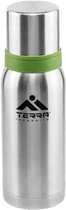 Термос Terra Incognita Duett 1200 вакуумный с 2 кружками нержавеющая сталь 18/8