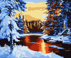 Картина за номерами, (PN2746), Казкова зима, 40 х 50 см, Artissimo, (Без коробки)