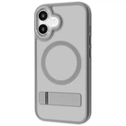 Чохол з підставкою Proove Mainstay Case with Magnetic Ring MagSafe для Apple iPhone 16 Plus gray
