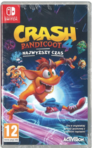 Gra Nintendo Switch Crash Bandicoot 4: It’s About Time (Kartridż) (5030917294266)