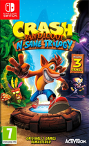 Гра Nintendo Switch Crash Bandicoot N.Sane Trilogy (Картридж) (5030917236730)