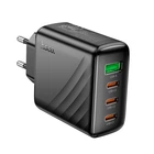 Зарядное устройство Hoco USB/3хType-C 67W PD/QC Black (CS27A _Black)