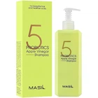 М'який безсульфатний шампунь з проботиками та яблучним оцтом Masil 5 Probiotics Apple Vinegar Shampoo 500 мл (8809744061160)