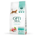 Сухой корм для кошек Optimeal Sterilised для стерилизованых с индюшкой и овсом